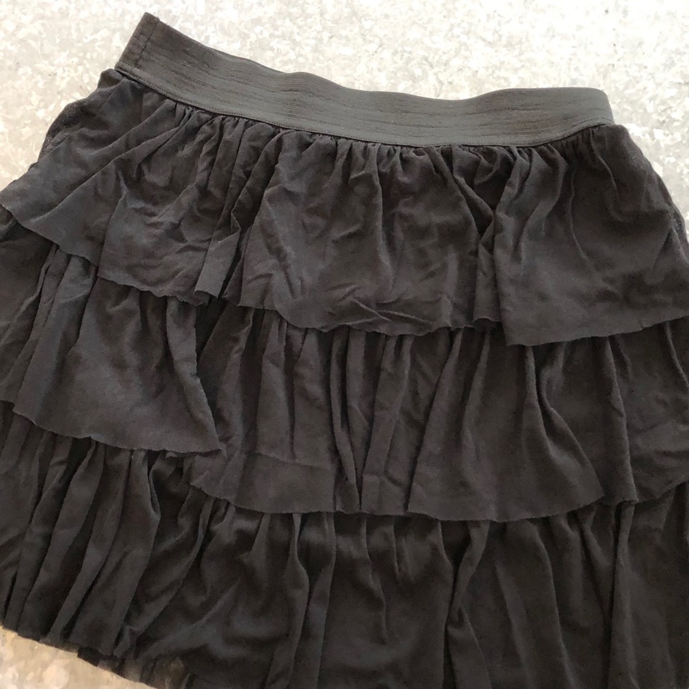 Express Tiered Ruffle Skirt SZ M